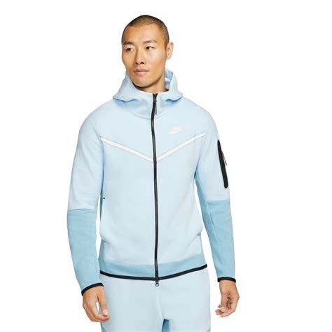 nike tech lichtblauw